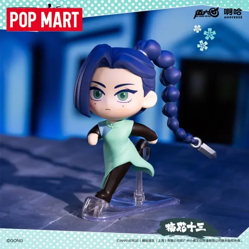 Фото POP MART GONG Let's GONG Scissor Seven Series Blind Box: Загадочная коробка-сюрприз, игрушки, фигурки аниме, настольные украшения, милый подарок №2