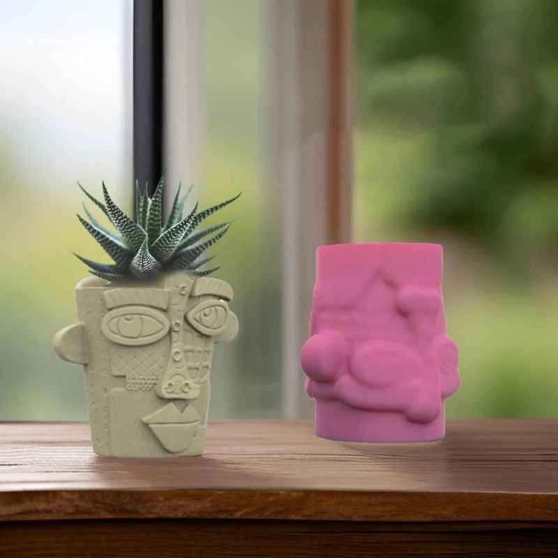 Универсальная силиконовая форма для цветочных горшков с хвостом русалки легко