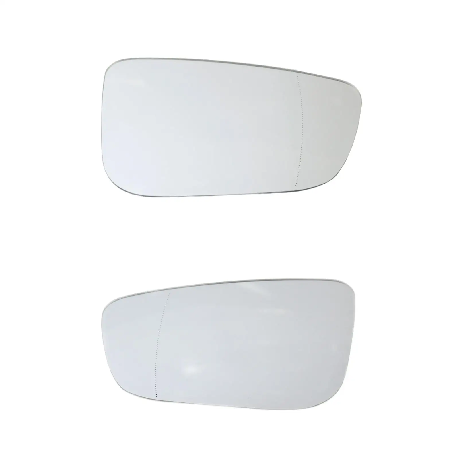 

Car Wing Mirror Glass Heated Waterproof Aspherical Rear View Mirror Glass Fit for 5 Series G30 G31 Replacement Part White