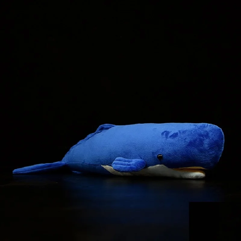 

candice guo plush toy stuffed doll cartoon animal simulation fish Physeter macrocephalus Cachelot Pot Sperm Spermacet Whale 1pc