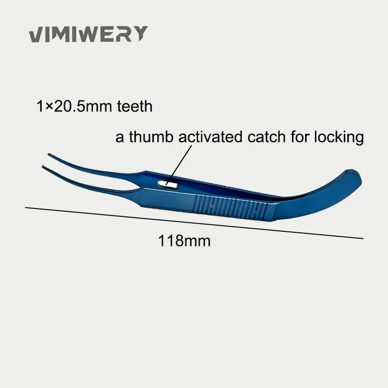 Офтальмологические хирургические инструменты Helveston крепежные щипцы