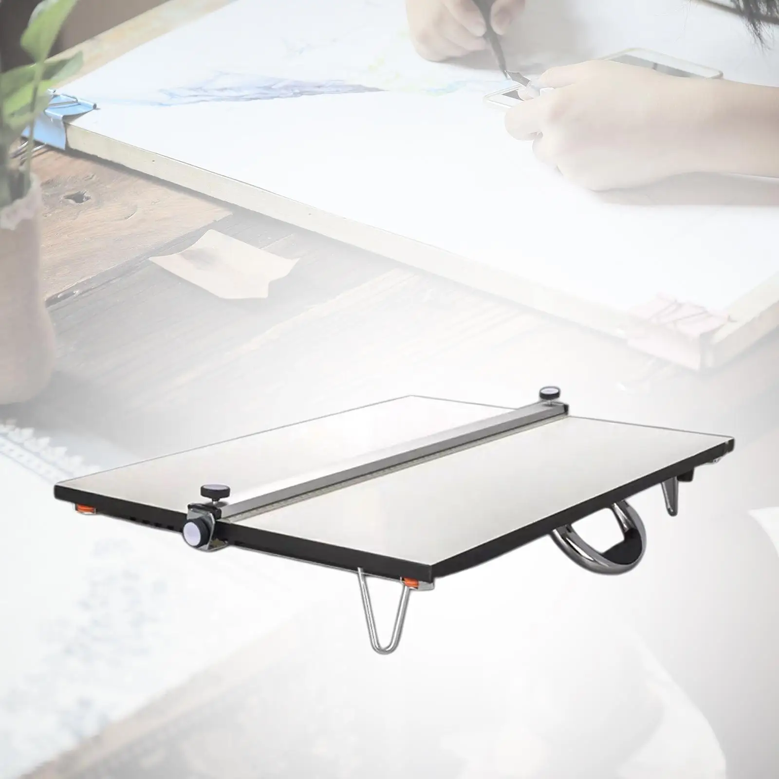 A2 Drawing Board Professional Graphic Sketch with Parallel Bar Support Legs for Artist