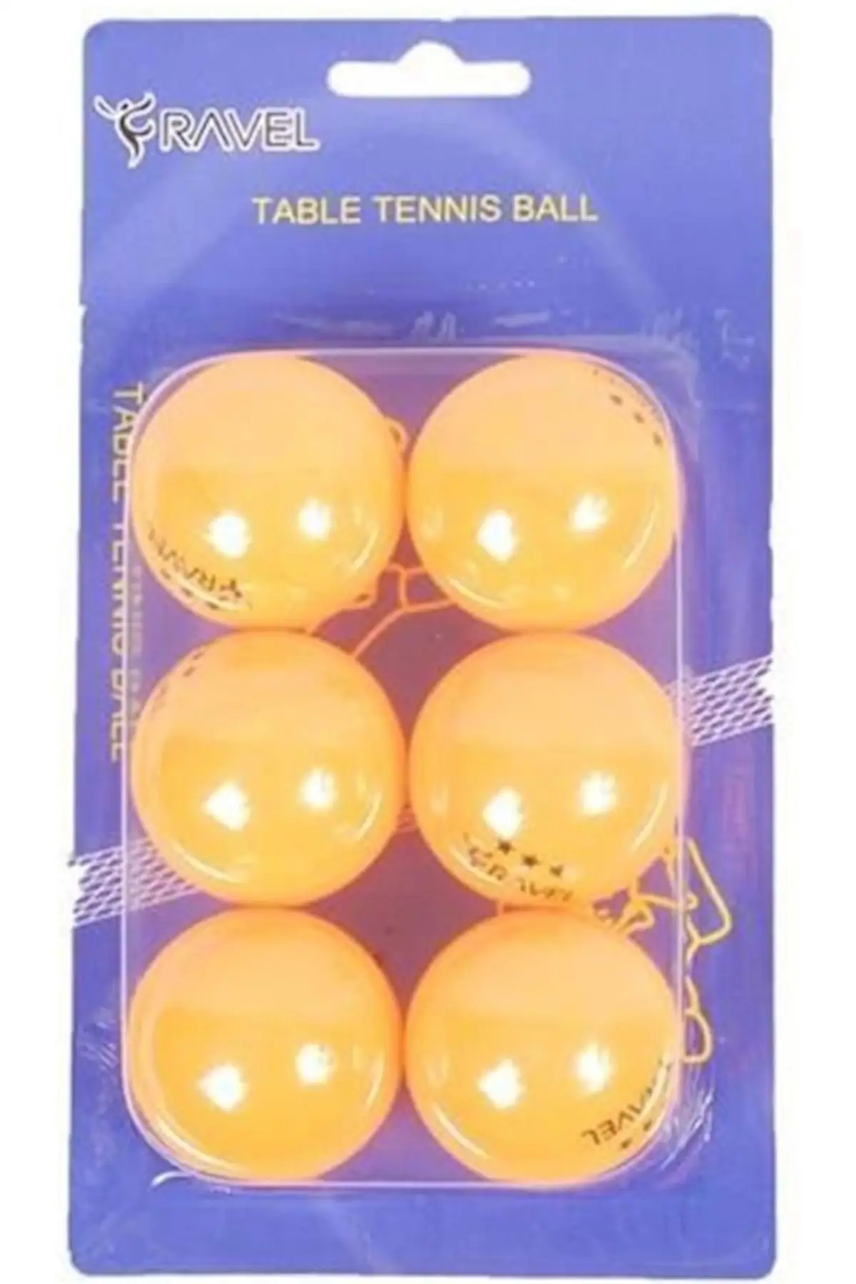 

Ravel 6'lı Ping-Pong Ball-Orange-Rvp309