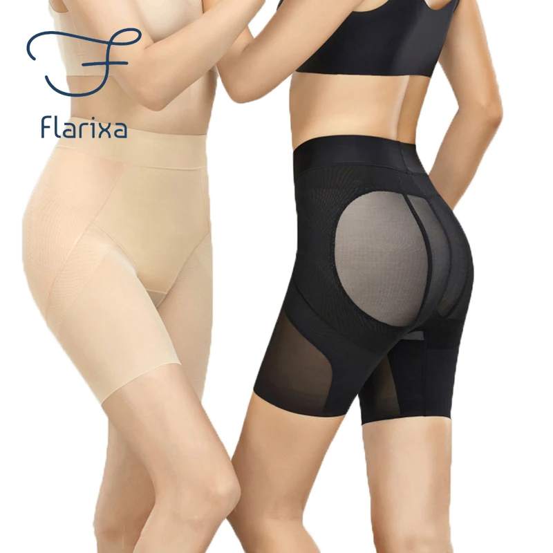

Трусики Flarixa женские с высокой талией, Корректирующее нижнее белье для живота, бедер и ягодиц, шорты для послеродового ремонта, формирующие фигуру