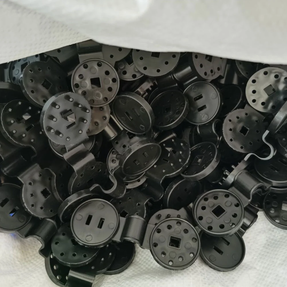 100 шт. зажим для абажурной сетки крепежные зажимы садовой сверхпрочная