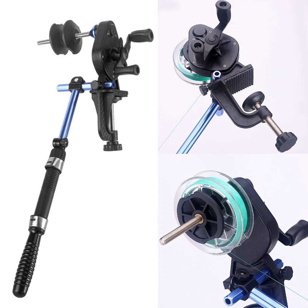 

Spooling Station Portable Fishing Line Winder Recycler Reel Line Spooler Machine Fishing Reel Winder Baitcaster Reel Line Winder