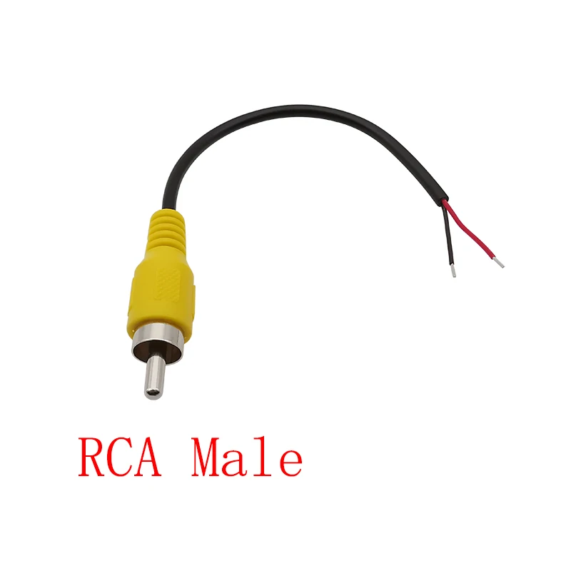 Разъем RCA Папа-мама 15 см 10 шт