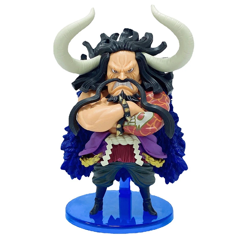 

15cm Anime ONE PIECE Action Figure Four Emperors Beast Kaido Q Version Statue Figurine Pvc Collectible Model Toys Doll Gift