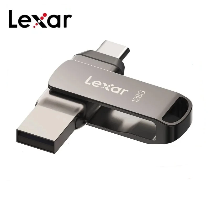 USB-флеш-накопитель Lexar D400 USB 3.1 Type C/A флеш-накопитель с двумя слотами 32 ГБ 64 128 256 для