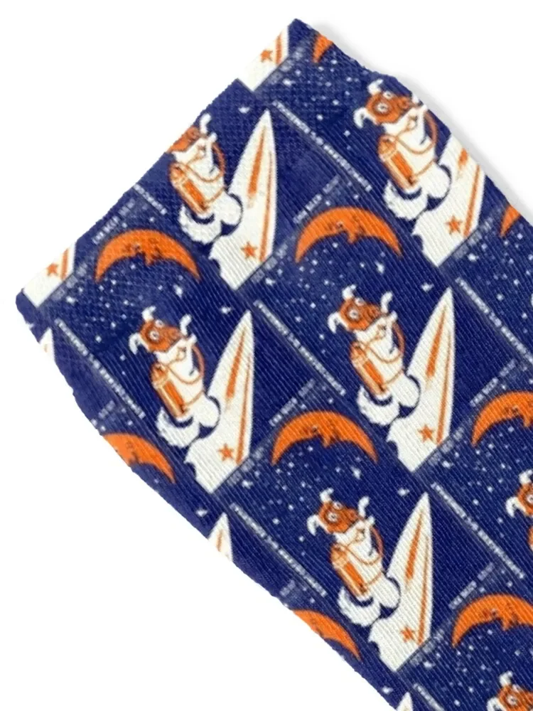 1957 Laika носки для собак Space Traveling незаменимые противоскользящие футбольные крутые