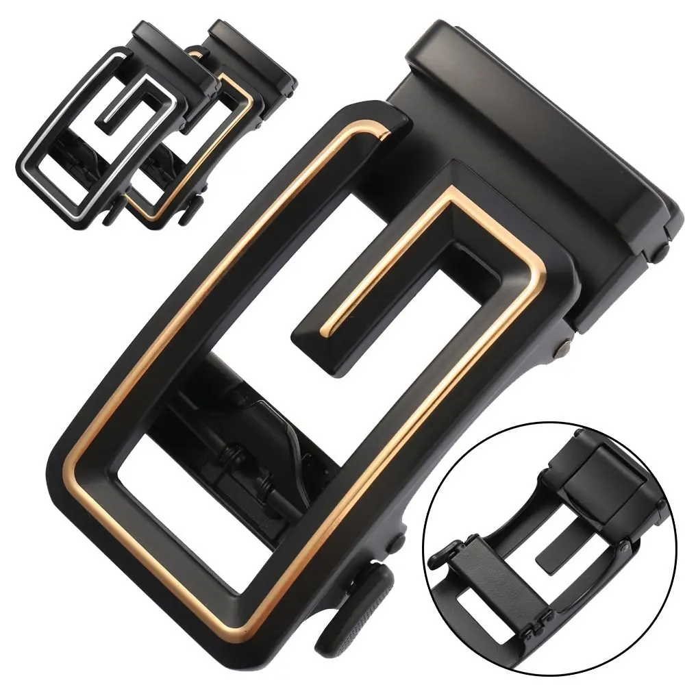 

Durable Craft DIY Replacement Casual G Hollowed Out End Bar Belt Automatic Buckles 36mm Buckle Classic Waistband Head