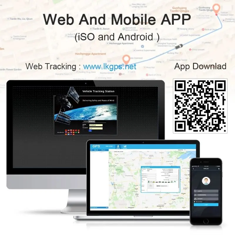 Фото GPS-трекер для автомобиля 2G GSM 4G LTE LKGPS LK209A с сигнализацией, магнитным креплением, длительным временем работы от батареи 6000 мАч, GPRS-локатор, водонепроницаемый IP67 №5