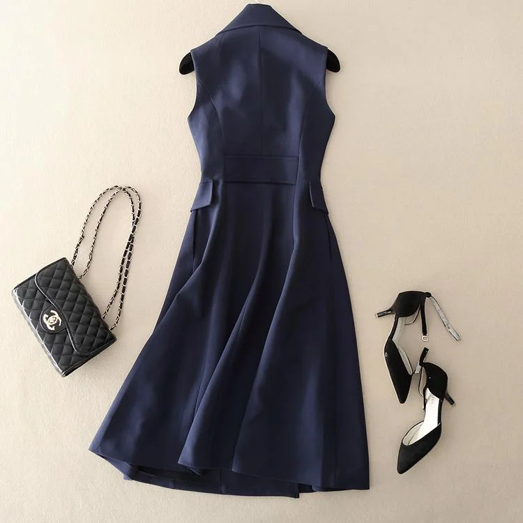 Специальный № 23 Осень-Зима стильный женский с большим отворотом двубортный