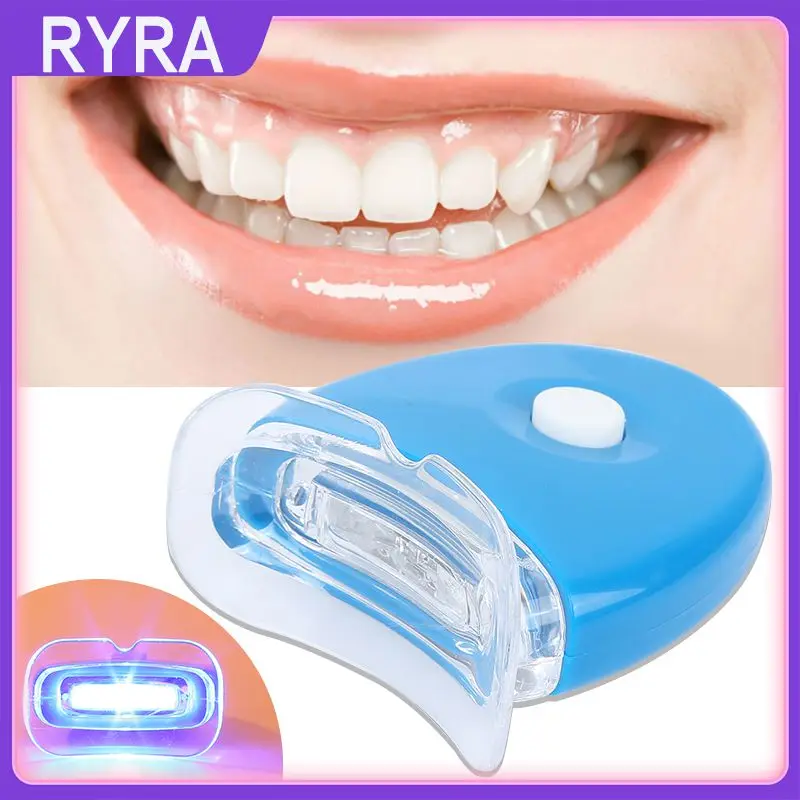 

Teeth Whitening Lamp Blue Lights Built-in 5 LEDs Accelerator LED Mini Bleaching Laser Whitener Convenient Lasting Tools