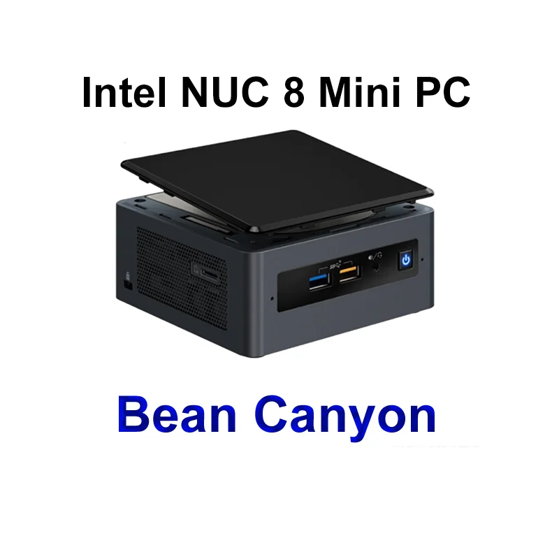 

Мини-компьютер Intel NUC8 i3/i5/i7hi Bean Canyon, офисный бизнес, персональный бизнес, настольный компьютер, процессор 8 поколения