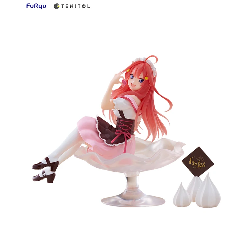 В наличии оригинальная аниме-фигурка 12 см FuRyu TENITOL The Quintessential Quintuplets Nakano Itsuki модель