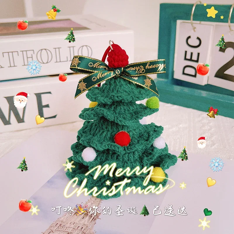 Рождественская елка с колокольчиками украшения для дома Рождества шерстяная