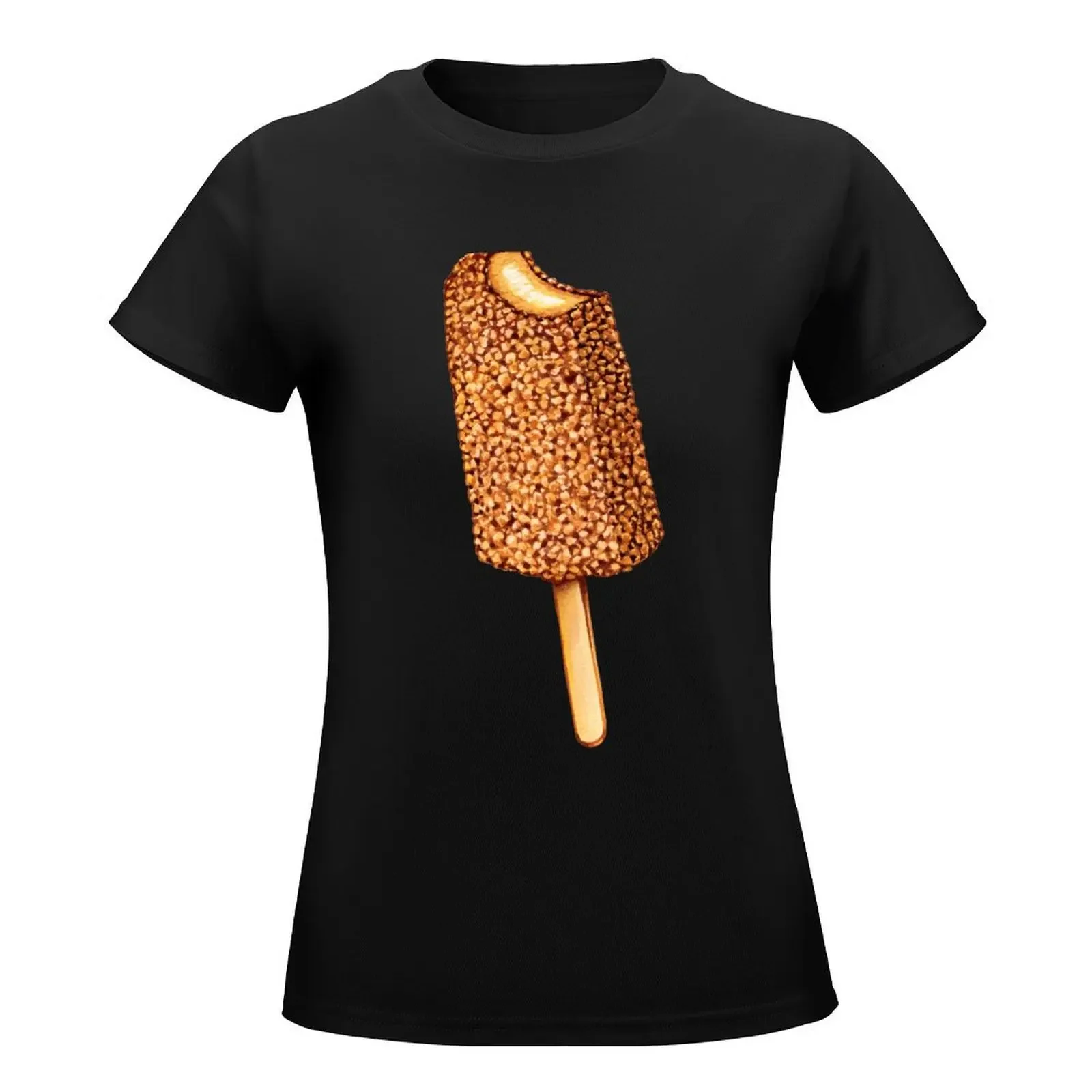 Женская футболка с принтом Golden Gaytime Винтажная Футболка оверсайз одежда для лета