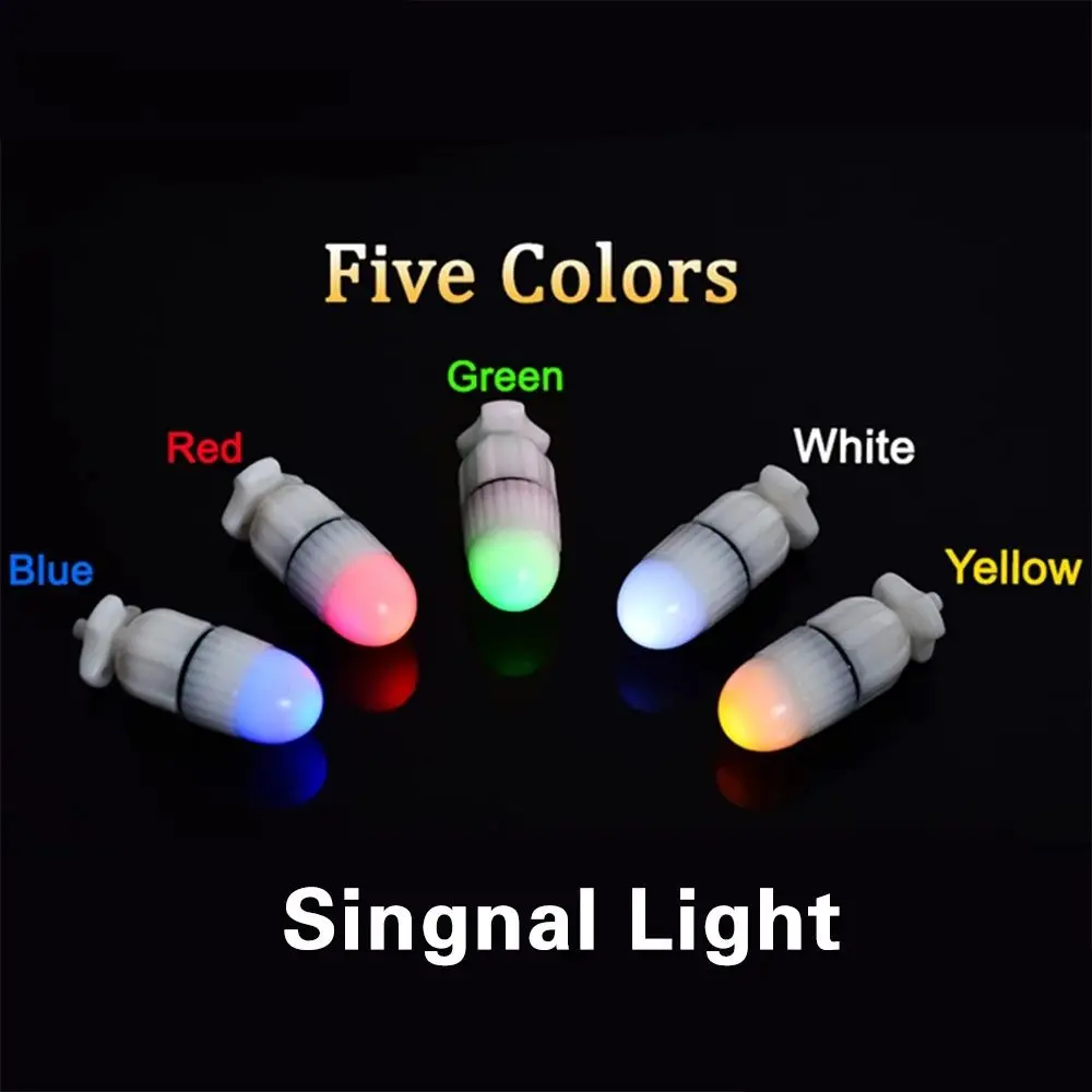 

5 Colors Night Dive Underwater Lights Marker Warning Signal Light Diving Strobe Safe Signal Light Fishing light Mini Flashlight