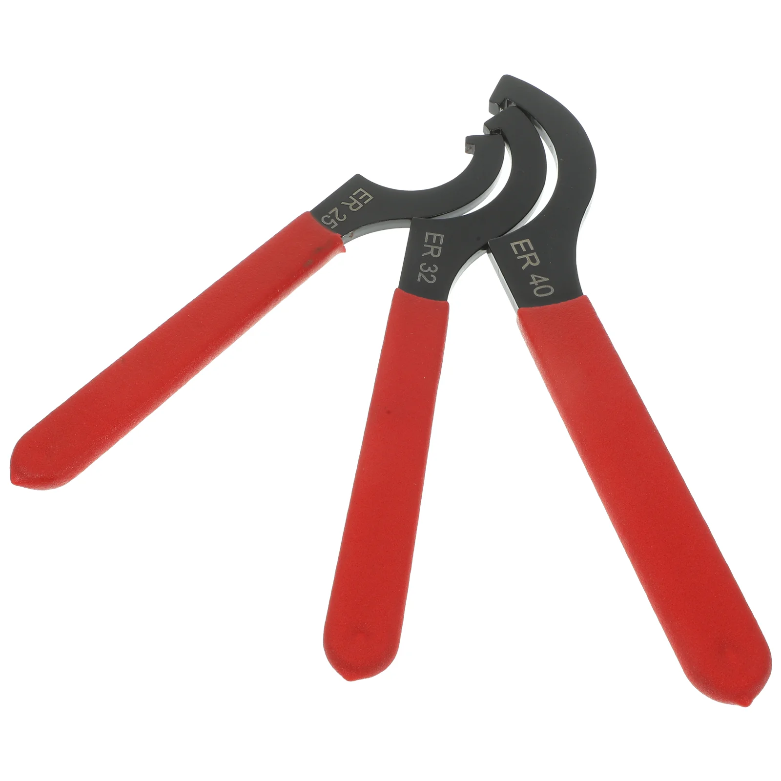 

3 Pcs Multi Function Tool Wrench Spanner Hook Motorcycle Carbon Steel Mulitool