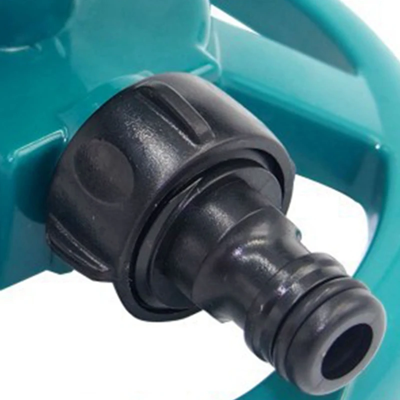 Promotion! Garden Sprinklers Water Durable Rotary Three Nozzle Pipe Hose Sprinkler 360 Degree Automatic Rotating |