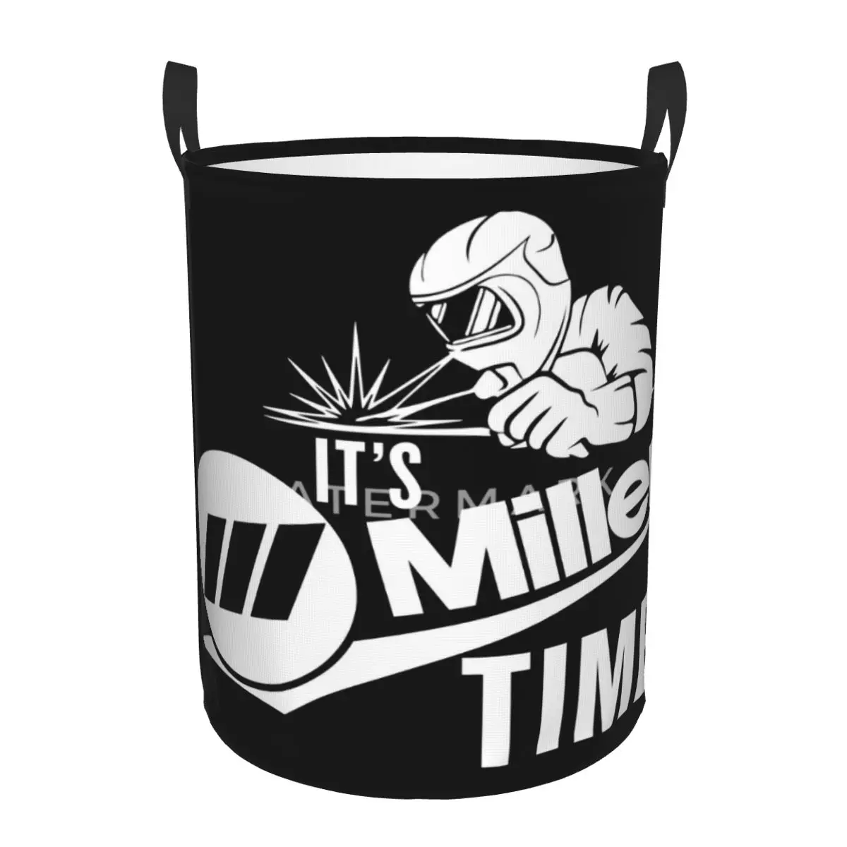 

Miller Time Circular hamper,Storage Basket Waterproof bathrooms books