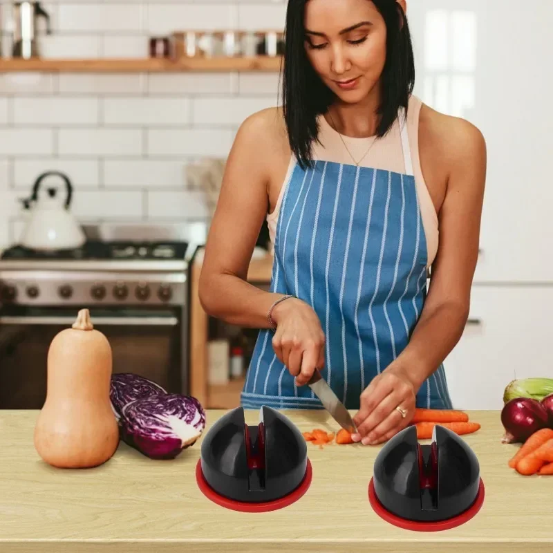 10/1 шт. быстрая точилка для ножей ручная самоклеящаяся шлифовальная машина