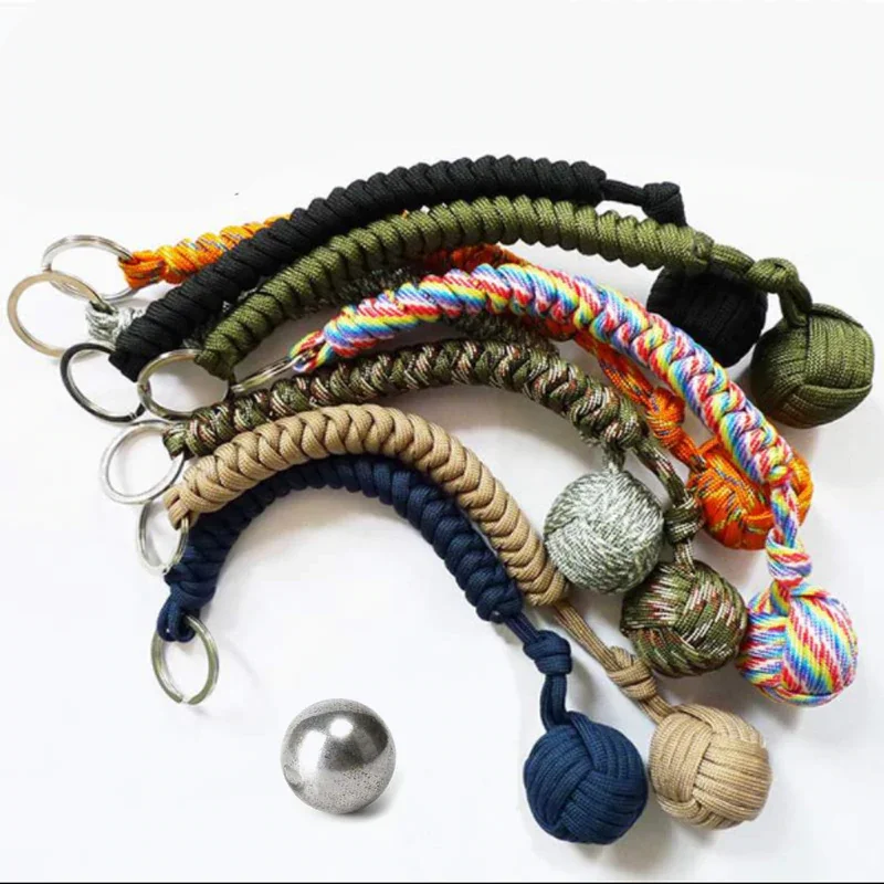 

Стальной шарик для самозащиты для девочек, Личная безопасность, наружный брелок для выживания, разбитые окна