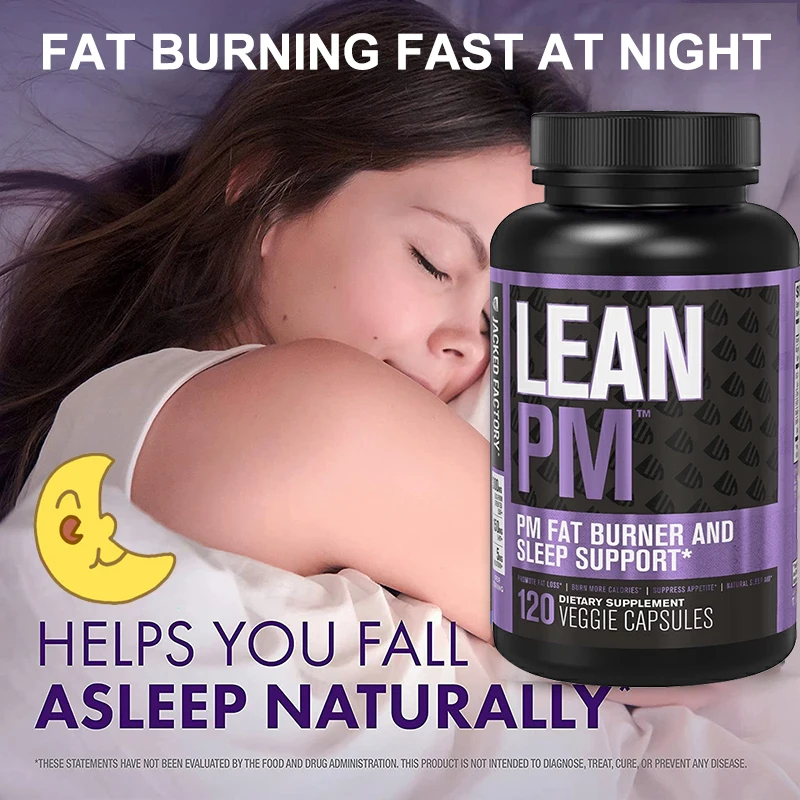 

Fat Burner & Sleep Aid with Melatonin - Nighttime Sleep Support, Weight Loss Supplement & Appetite Suppressant for Men & Women