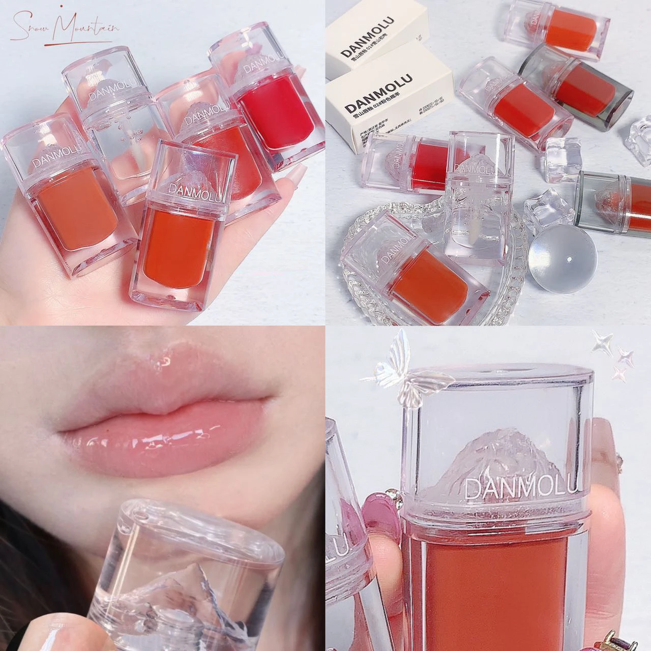 

9 Color Beauty Glazed Lip Gloss Oil Long Lasting Waterproof Lipstick Lip Glow Stain Female Makeup Cosmetics