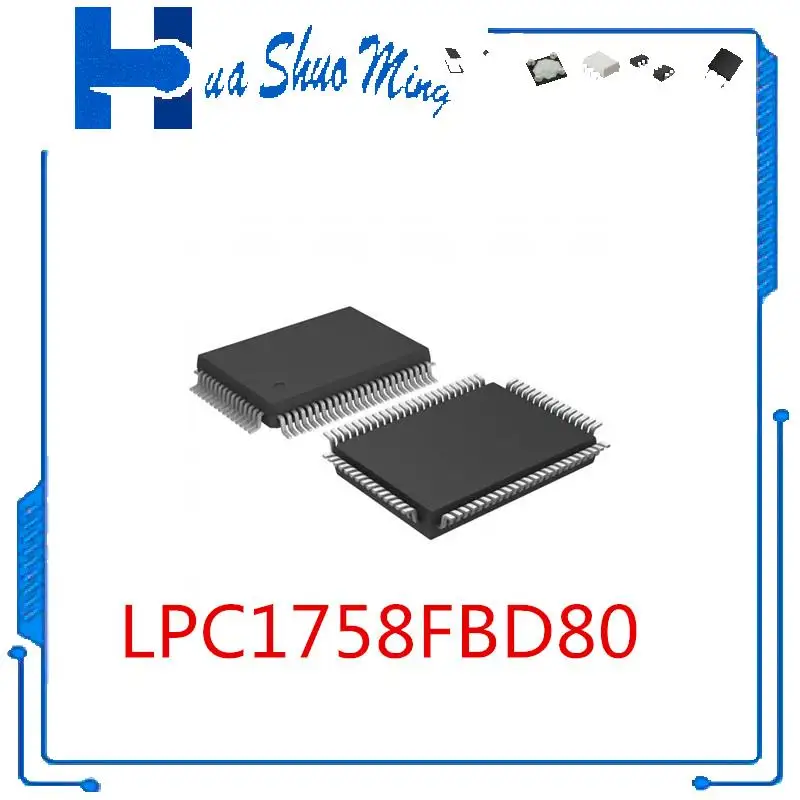 10 шт./партия LPC1758FBD80 LPC1758 LQFP80 ATTINY25-20SU ATTINY25 MSOP-8