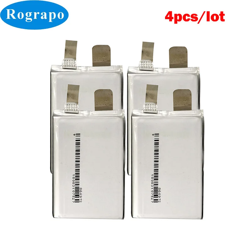 

4 шт. Новинка 3,85 В 4075 мАч/3850 мАч 834872 864972 854871 запасная батарея для DJI Mavic 2, Mavic 2 ENTERPRISE RC Drone