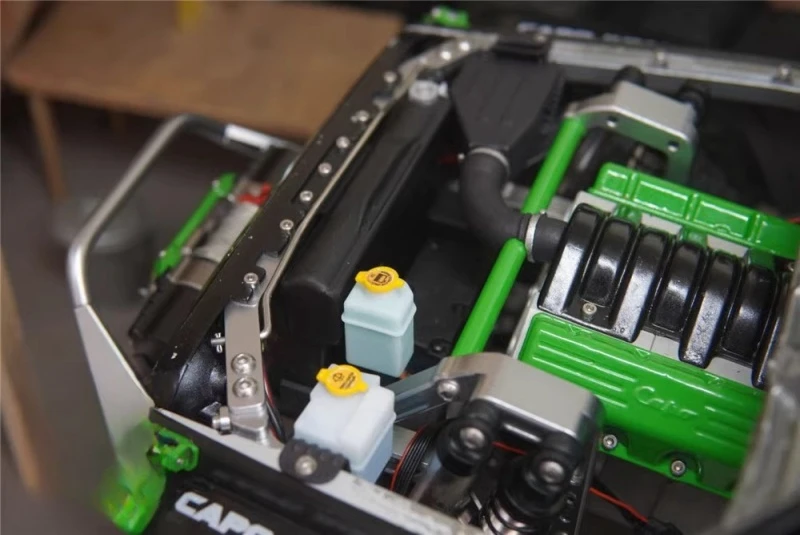 Capo jkmax 1/8 джип rubicon Радиоуправляемый автомобиль 2020 внутренний подвес двигателя