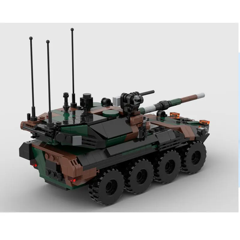 Фото MOC военная серия Centauro 2 строительные блоки для сборки бронетехники набор креативные подарки детские игрушки «сделай сам» 680 шт. №2