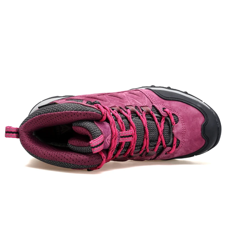 HUMTTO Trekking Shoes for Women Waterproof Sports Climbing Hiking Boots Woman New Winter Luxury Designer Outdoor Womens Sneakers