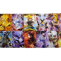 naruto edition anime figures hero card series 12 sp446 455 character card collection bronzing barrage flash cards boy gifts