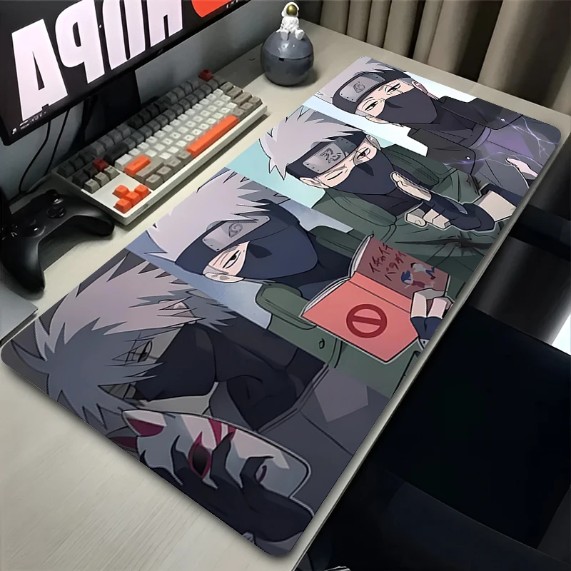 Популярный японский аниме коврик для мыши Kawaii черно-белый чехол клавиатуры манга