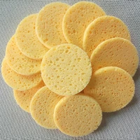 502010pcs soft facial cleaning sponge pad facial washing cleaning compressed cleanser sponge puff spa exfoliating face care