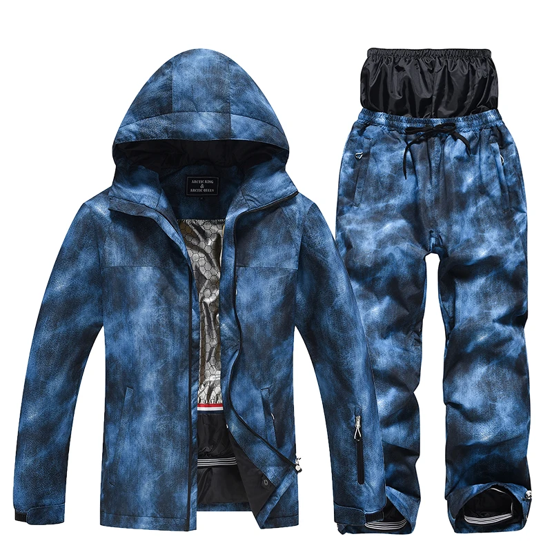 Women's Ski Jacket Snowboard and Skiing Snowwear Men's Ski Set Winter Ski Snow Suit Warm Pants Waterproof Windproof Coat Outfits