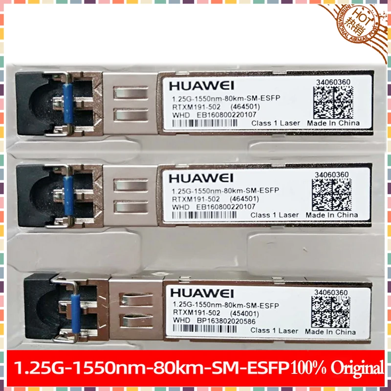 Original Class SFP Module Transceiver Module Gigabit Single-Mode Optical Module Dual-Fiber SFP-GE-LX-SM1310 1.25G10km 40km 80KM