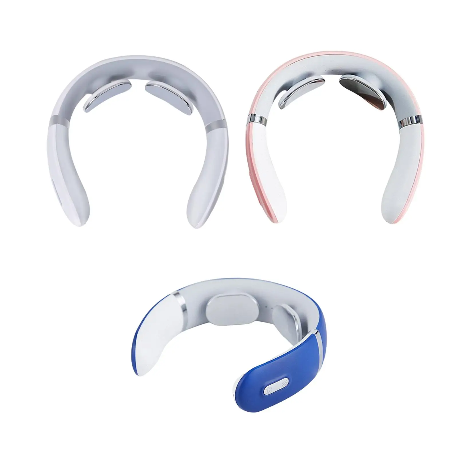 

Portable Smart Electric Cervical Neck Pulse Massager Rechargeable Shoulder Muscle Relax Wireless Neck Massage Machine for Travel