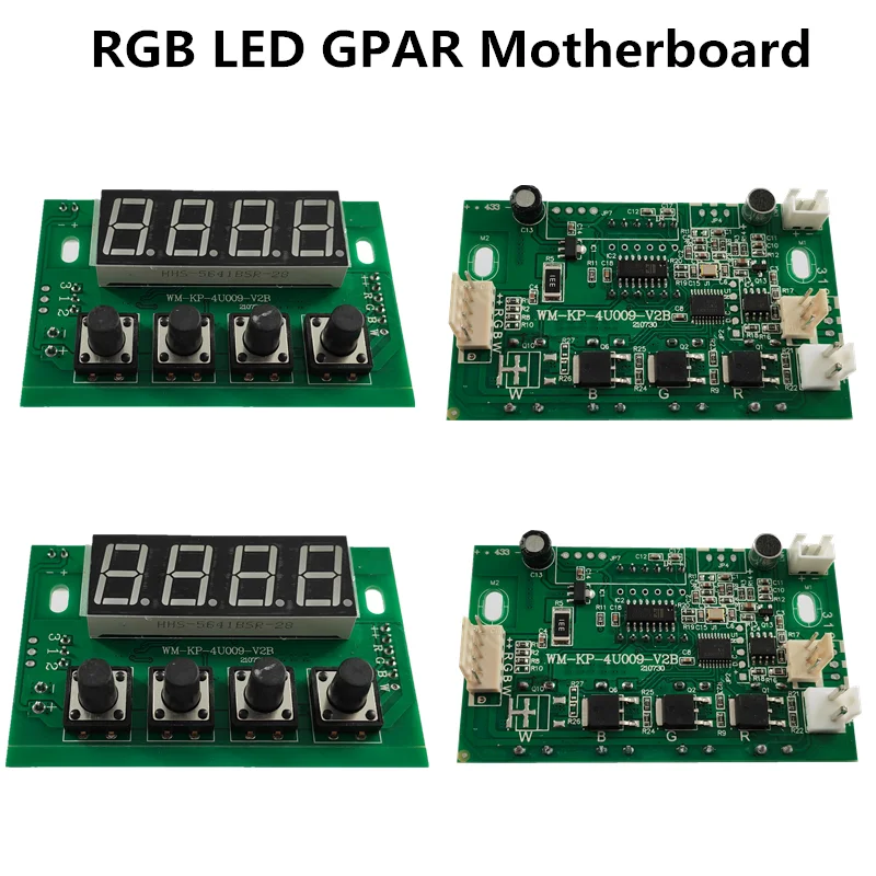 4 шт./RGB Фотолюминесцентная материнская плата 54X3W / 36x светодиодный w LED PAR 8CH