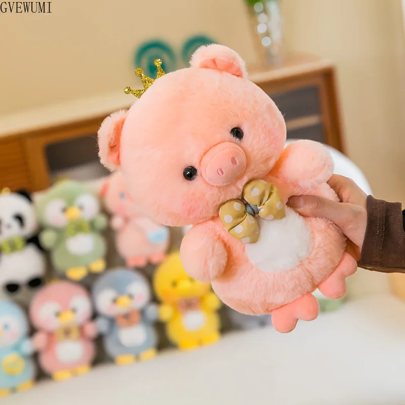 

Милый мягкий мультяшный Пингвин, планда, мягкая кукла, декор для комнаты, подарки на день рождения для девочек, 25 см, 17 стилей, милые плюшевые игрушки с животными