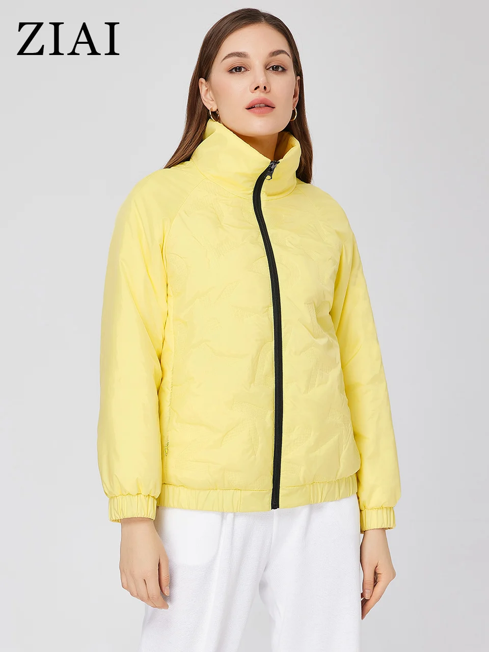 ZIAI woman coats 2023 Spring Autumn Short Fashion lapel jacket Casual Thin Cotton comfortable Women's spring jacket ZM-20380