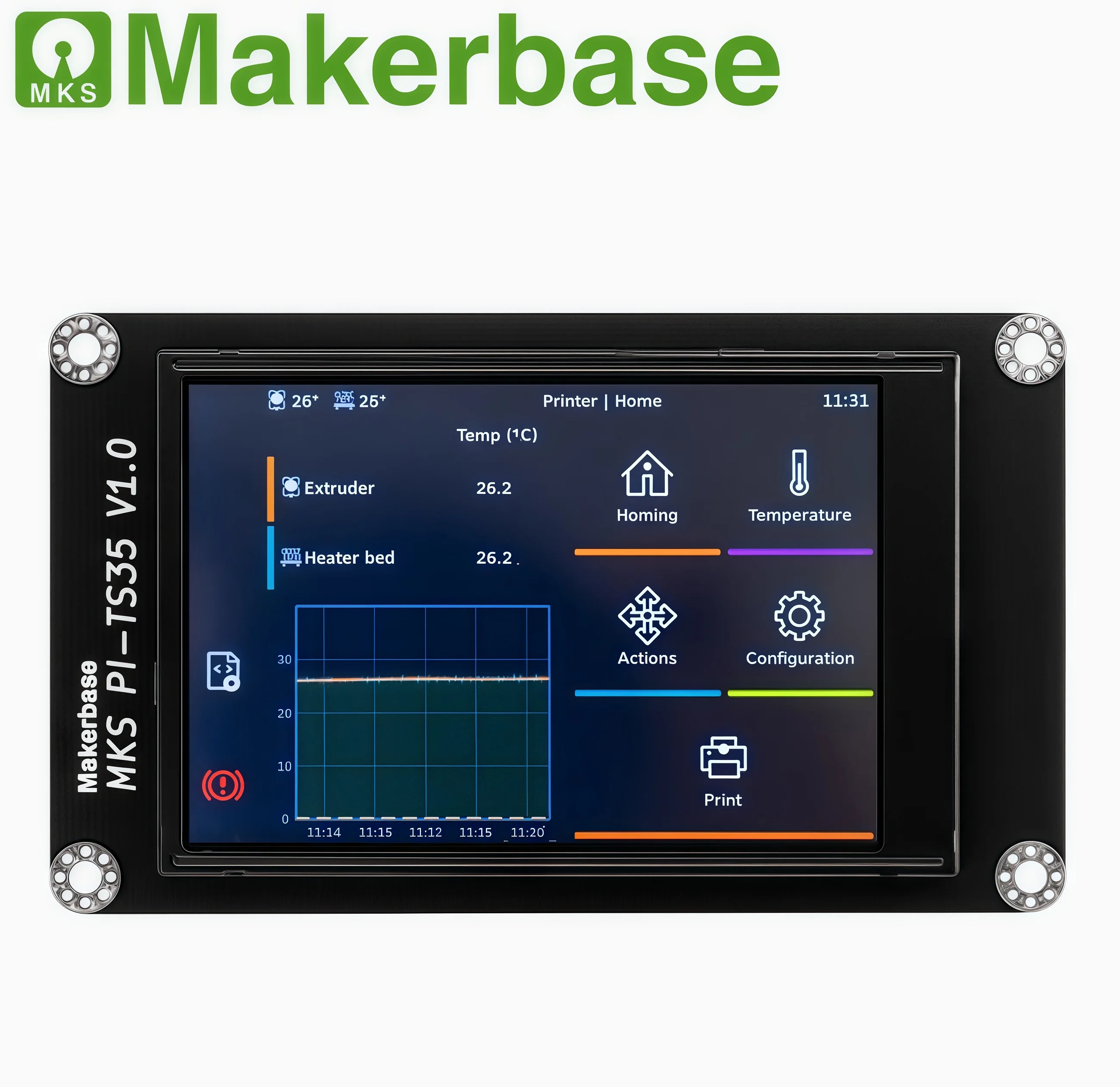 Фото 3D-принтер Makerbase MKS SKIPR Klipper, встроенная материнская плата, машина Voron поддерживает EMMC №3