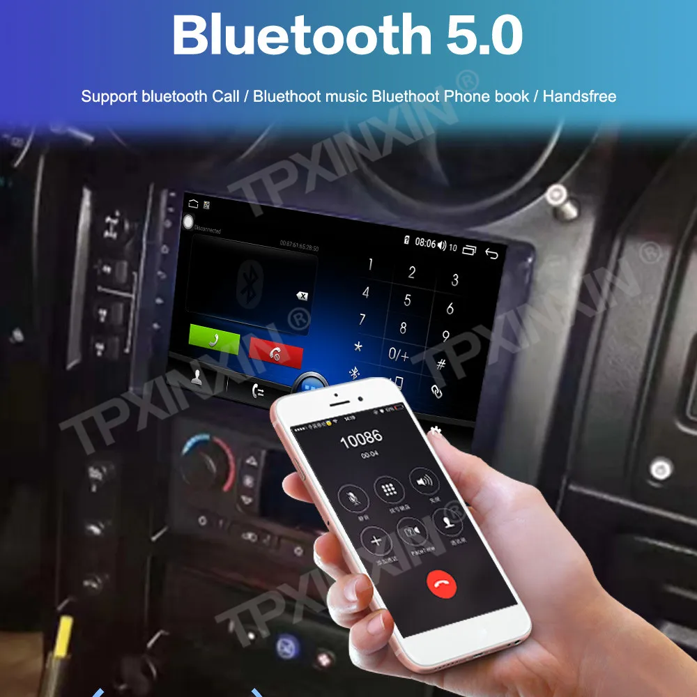 Carplay радио Coche Android для Hummer H2 2004 плеер Автомобильный мультимедийный