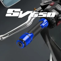 motorcycle aluminium grips hand pedal bike scooter handlebar for suzuki sv 650 s 1999 2019 2018 2017 2016 2015 2014 accessories