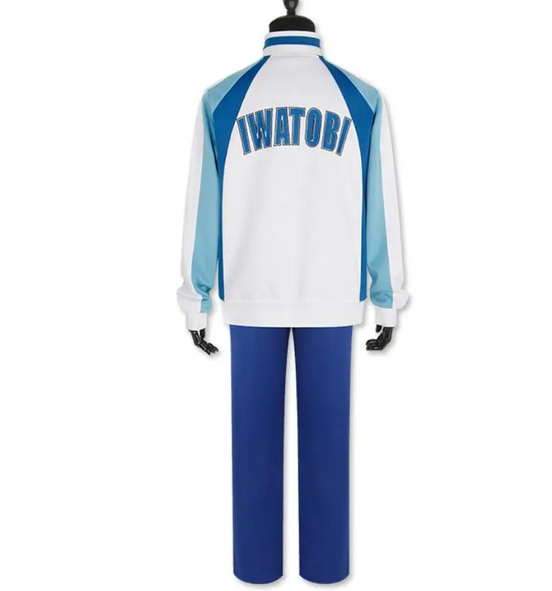 Аниме Бесплатно! - Iwatobi Swim Club Haruka Nanase Косплей Верхнее пальто Брюки Костюм Школьная