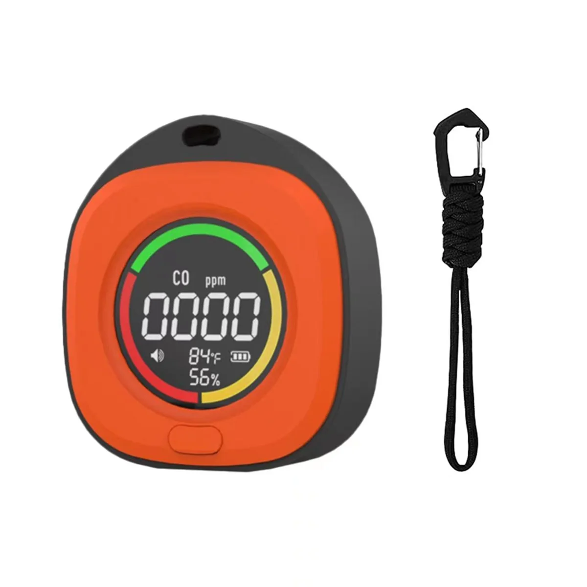 Детектор угарного газа Сигнализация Co Датчик температуры и влажности Защита от