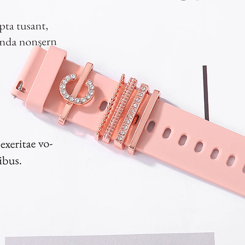 Подвески на ремешке для часов украшение в виде букв от A до Z браслет подвеска Apple